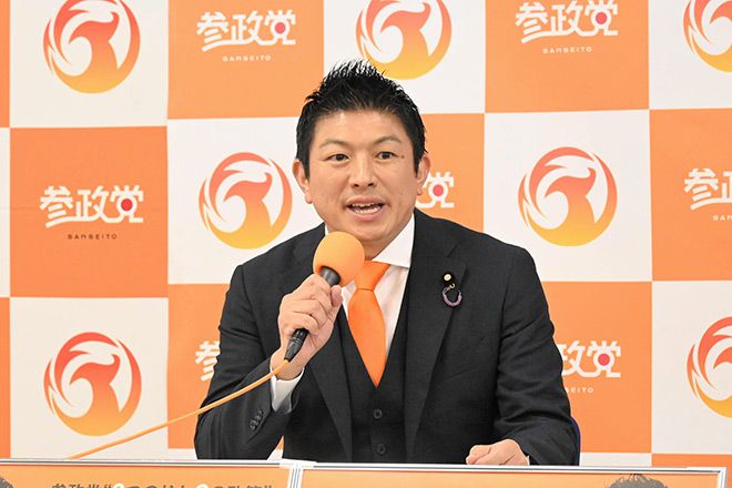 Sanseito leader Sohei Kamiya