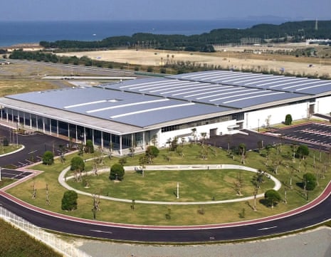 Osmotic power facility in Fukuoka