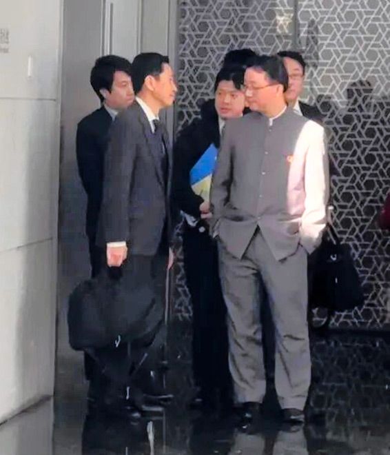 Kanai Masaaki and Liu Jinsong