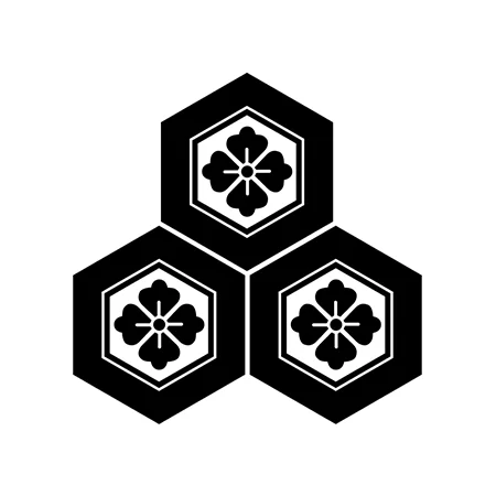 三つ盛亀甲