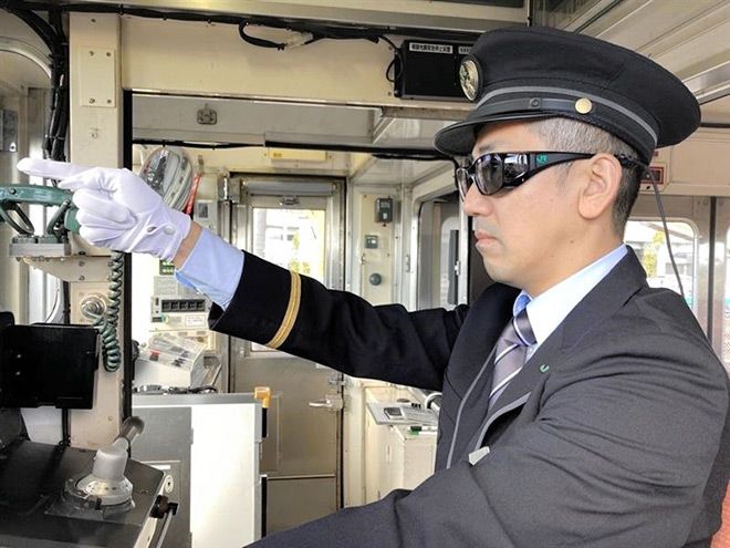 Train drivers will be even cooler donning new JR sunglasses