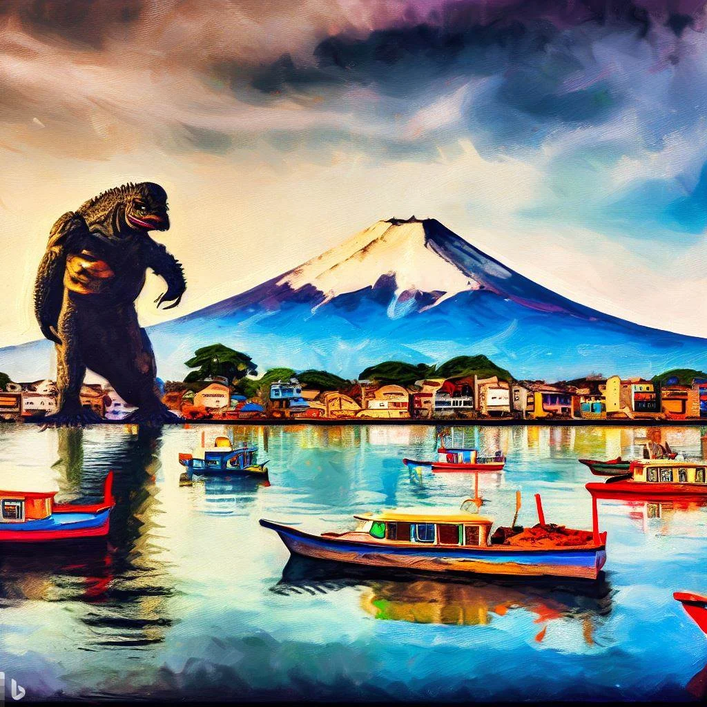 fishing-harbor-mt-fuji-godzilla.webp