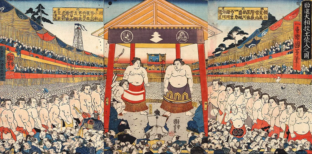 Kanjin Ōzumō Dohyō Iri no Zu