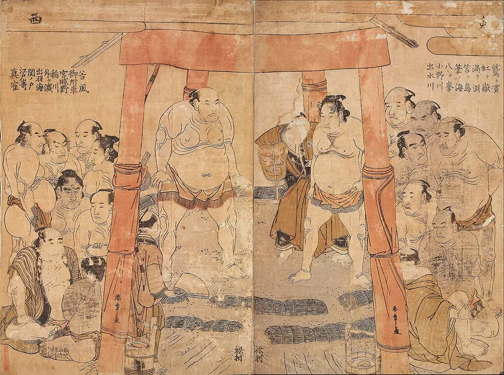 Sumō Torikumi no Zu