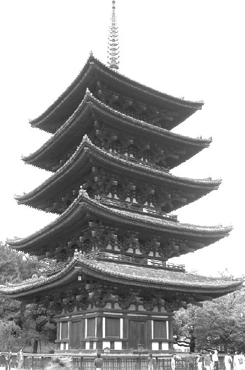 Kofukuji's Five-Story Pagoda in Nara