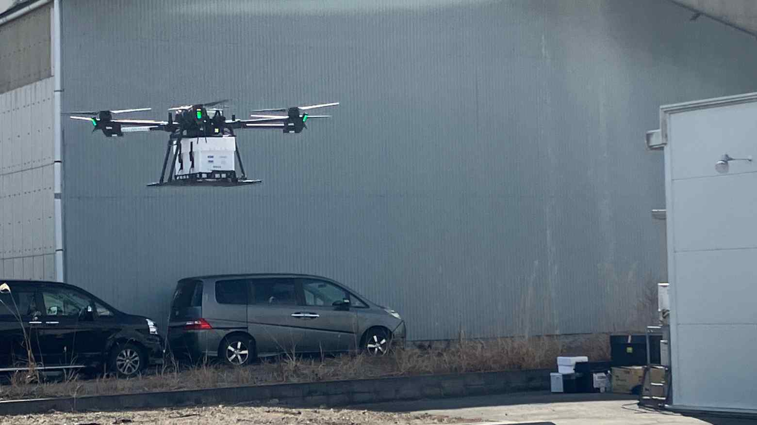 KDDI conducts drone delivery tests in Chichibu