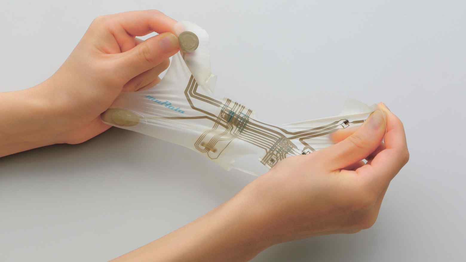 Murata's stretchable printed circuit