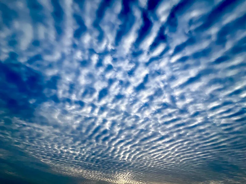 Japanese autumn clouds