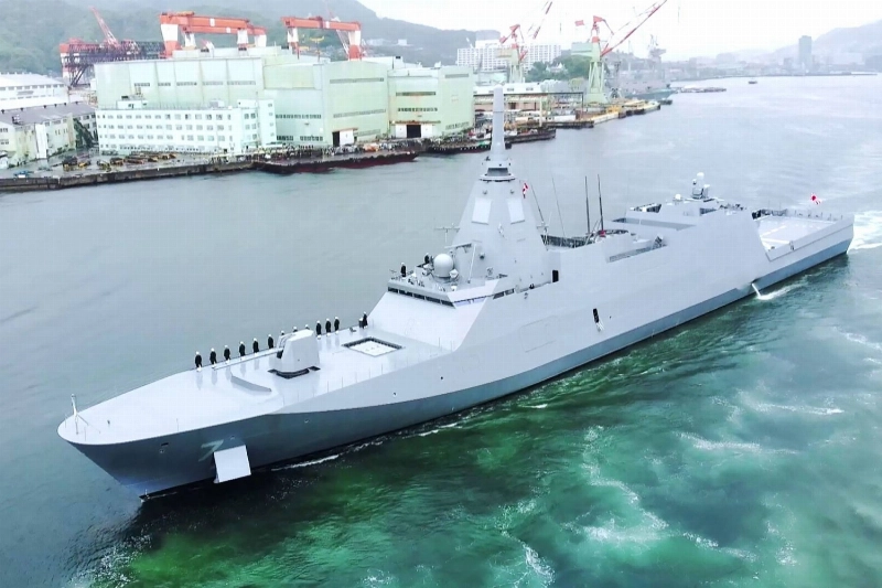 JMSDF Mogami-class frigate Niyodo (によど)