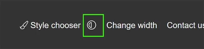 Light-dark switcher