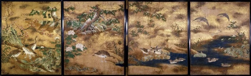 Miyakoshi Kano School paintings