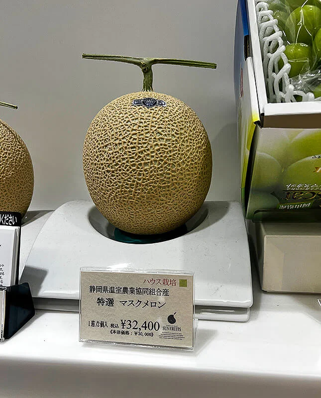 Musk melon at Mitsukoshi
