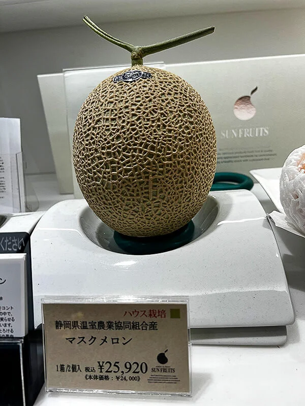 Musk melon at Mitsukoshi