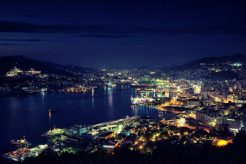 Nagasaki night view