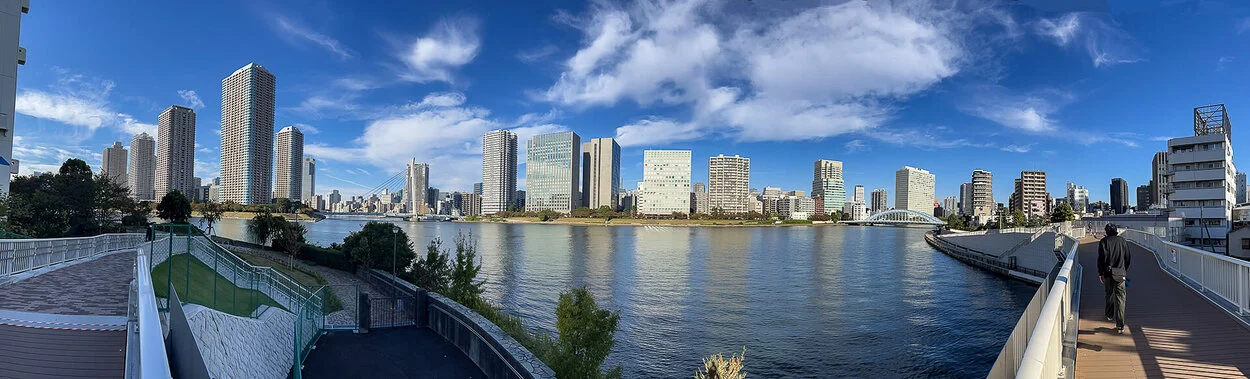 Ōshimagawasuimon Terrace Renraku Bridge