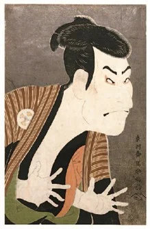 The Actor Otani Oniji III as Edobei by Toshusai Sharaku