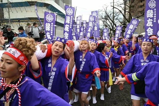 Owari Okunitama Shrine Naked Festival
