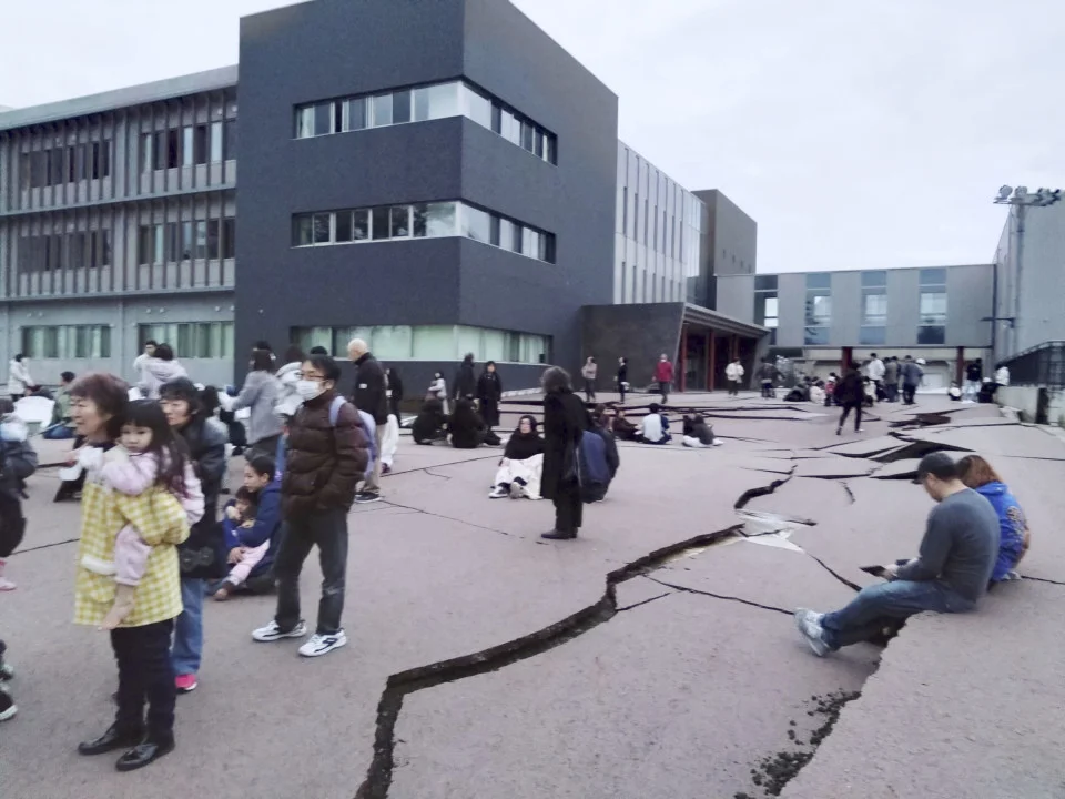 Sea of Japan Earthquake 01/01/2024