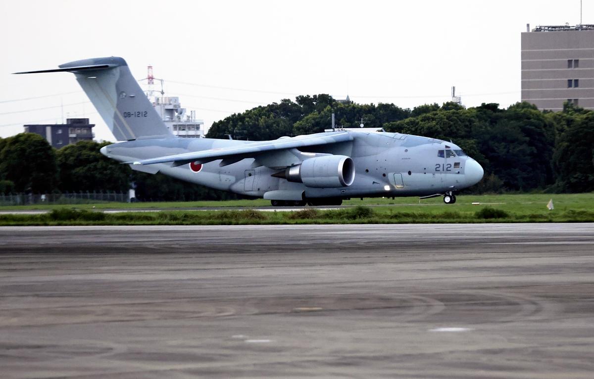 A C-2 transport aircraft