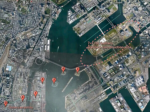 Shinagawa Daiba (お城散歩)
