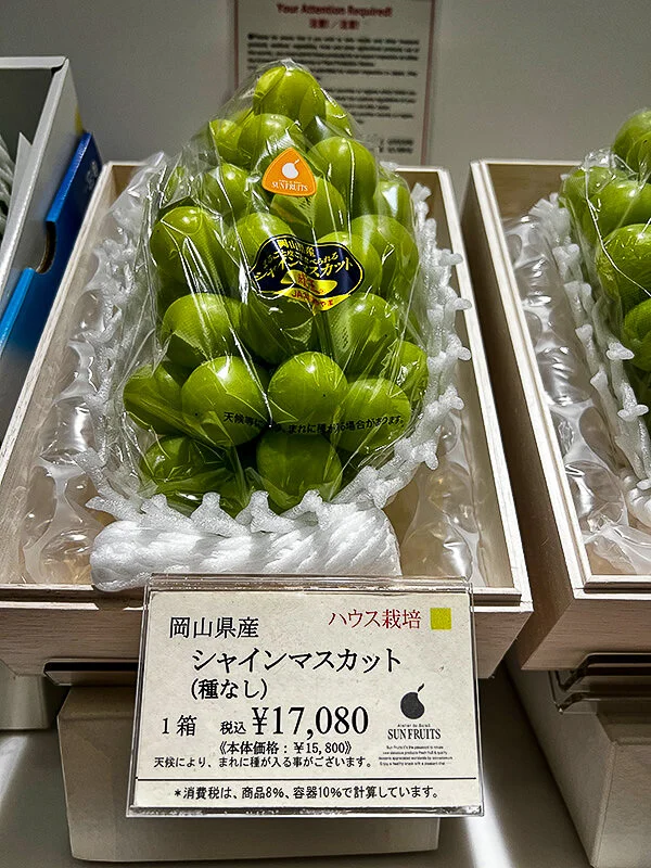 Shine Muscat from Okayama