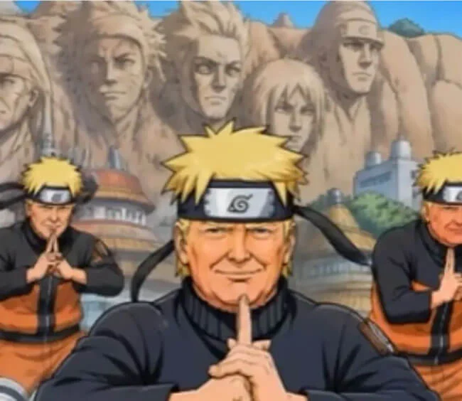 Trump Naruto