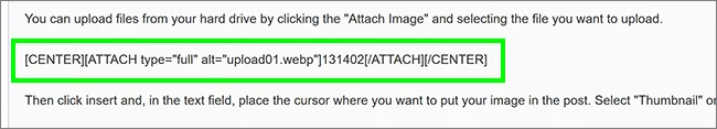 Uploading attachments to Xenforo