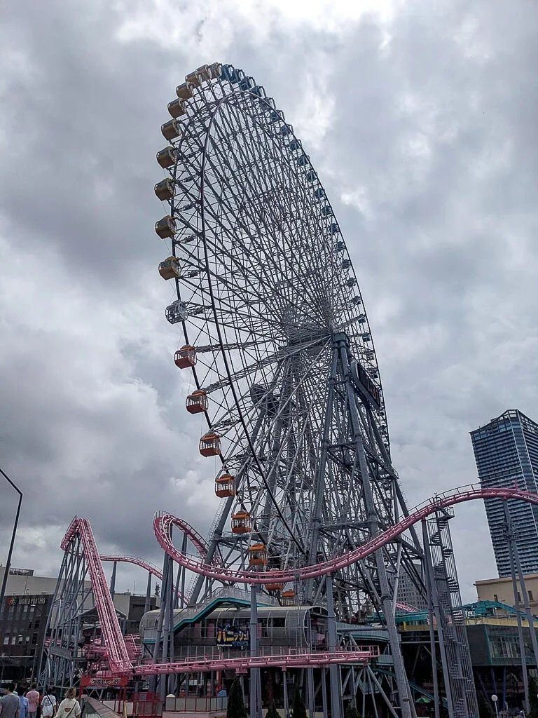 Yokohama on a rainy day in August 2024