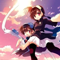 キラキラ光る雲入り夢のある空間 2.webp