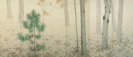 Hishida_Shunsō_-_Fallen_Leaves_(Eisei_Bunko_Museum)_2.webp