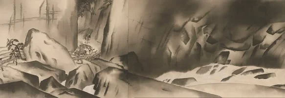 Metempsychosis (輪廻) by Yokoyama Taikan 01.webp