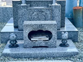 The grave of Fujiko · F · Fujio