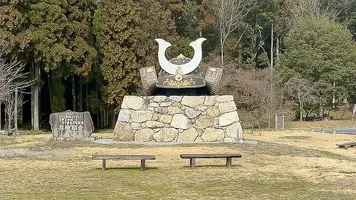Monument at the foot of Odani Castle