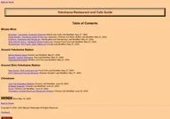 Yokohama Restaurant and Cafe Guide
