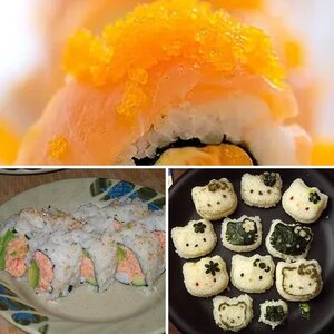 yummy and cute sushi