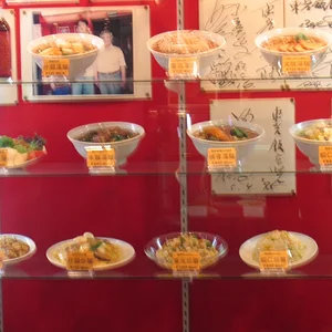 Wax Food's In Resturant Window