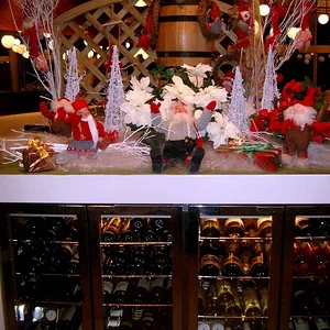 merry christmas with wine
