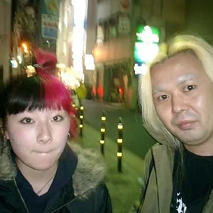 Japanese couple in Shinsaibashi