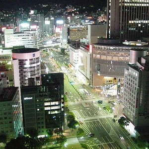 Kobe by night