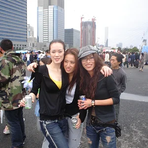 3 Kirei girls at NAGISHA MUSIC FESTIVAL in TOKYO