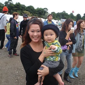 MOTHER AND DAUGHTER at NAGISHA MUSIC FESTIVAL IN TOKYO