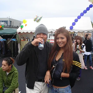 GUY WITH HOT GIRLFRIEND at NAGISHA MUSIC FESTIVAL IN TOKYO