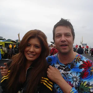ME AND ADIDAS GIRL at NAGISHA MUSIC FESTIVAL IN TOKYO