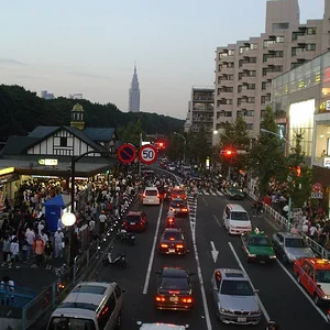 harajuku by nightfall