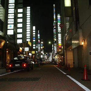 tokyo neon lights