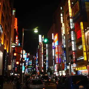 tokyo neon lights
