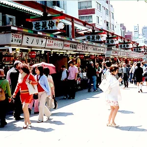 Nakamise Street Crowds
