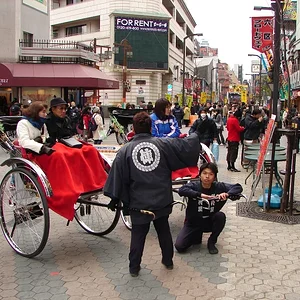Jinricksha in Asakusa- Tokyo