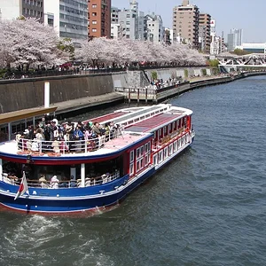 Boat service in Shumida River - Asakusa- Tokyo