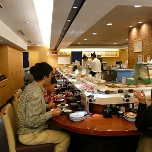 Osaka city subway restaurant
